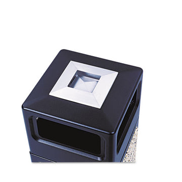 Safco® Canmeleon Ash-trash Receptacle, Square, Aggregate-polyethylene, 15 Gal, Black freeshipping - TVN Wholesale